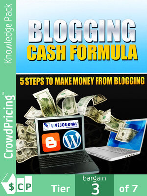cover image of Blogging Cash Formula